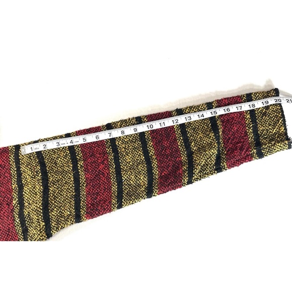 Textiles San Jose Mexican Hippie Festival Red Yellow Black Sweatshirt Mens M - Picture 6 of 8